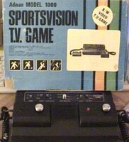 Adman Sportsvision TV Game Model 1000